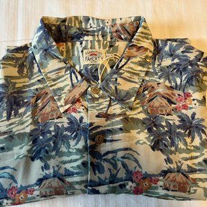 Faherty Brand Hawaiian Style Short Sleeve XXL  NWOT